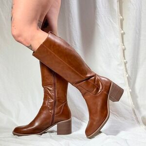 Universal Thread Tall Brown Knee-High Boots – Women's 11